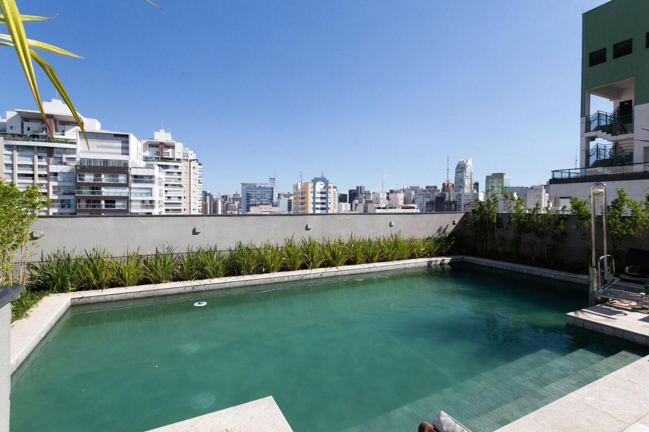 Condominio Belint Bela Cintra - Studios Por Temporada São Paulo Eksteriør billede
