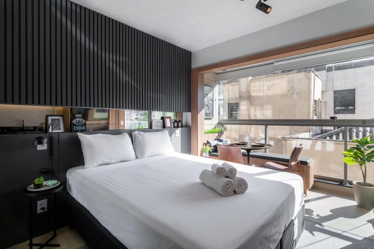 Condominio Belint Bela Cintra - Studios Por Temporada São Paulo Eksteriør billede