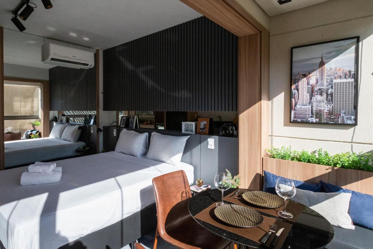 Condominio Belint Bela Cintra - Studios Por Temporada São Paulo Eksteriør billede