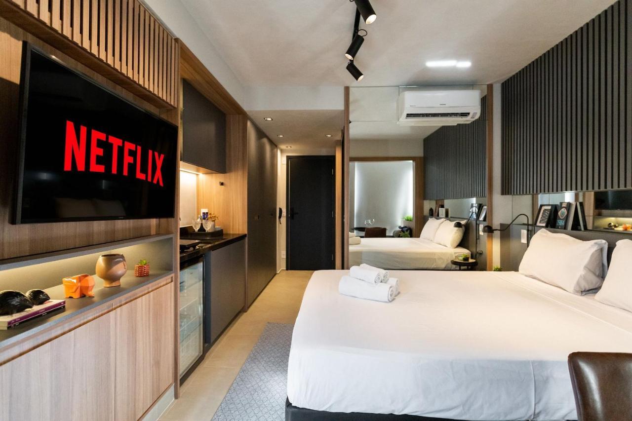 Condominio Belint Bela Cintra - Studios Por Temporada São Paulo Eksteriør billede