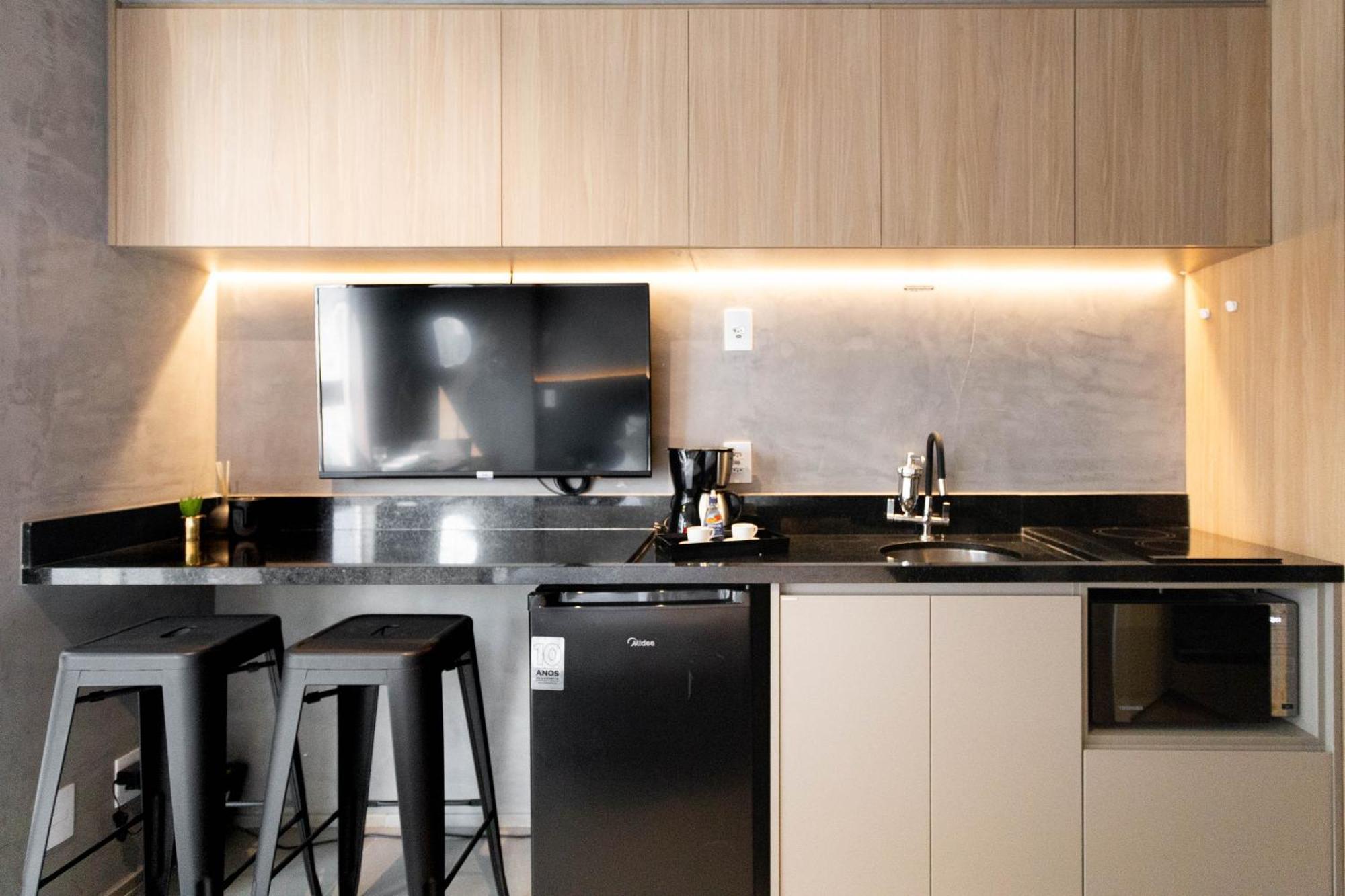 Condominio Belint Bela Cintra - Studios Por Temporada São Paulo Eksteriør billede