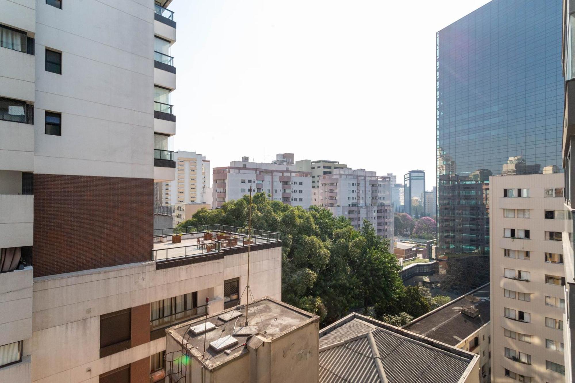 Condominio Belint Bela Cintra - Studios Por Temporada São Paulo Eksteriør billede