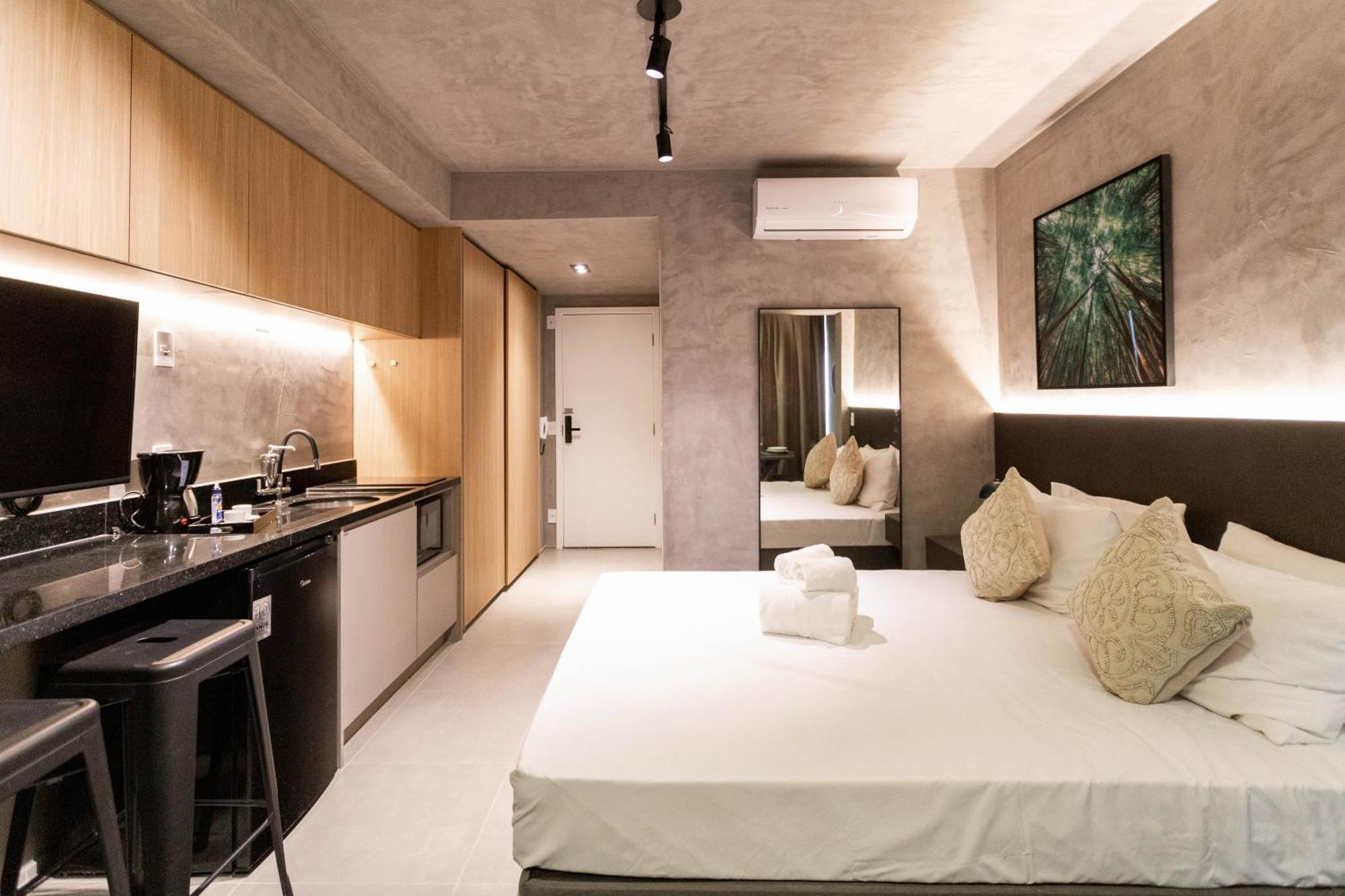 Condominio Belint Bela Cintra - Studios Por Temporada São Paulo Eksteriør billede