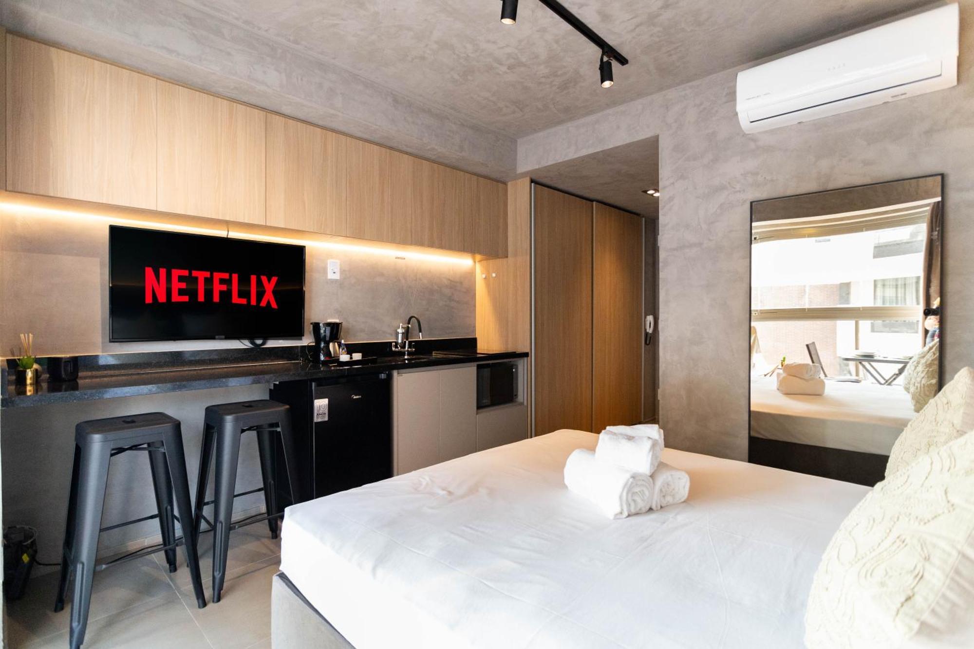 Condominio Belint Bela Cintra - Studios Por Temporada São Paulo Eksteriør billede